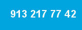 913 217 77 42 913 217 77 42